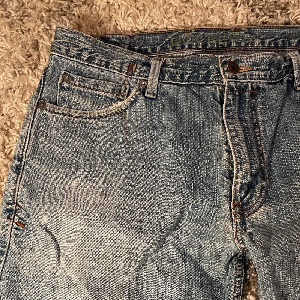 Dockers Light Blue Men's‎ Straight Jeans